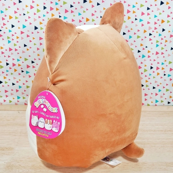 Squishmallow Reginald the Corgi Dog 12" Ultrasoft Valentine's Day Plush Toy NWT - Picture 5 of 12